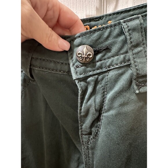 Rock Revival Women's JEN SKINNY Jeans Size 28 Measured 28x33 Green - Picture 11 of 14